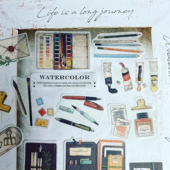 Gadgets, Supplies For Artists, Painting & More, 40 Stickers - Picture 6 of 14